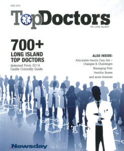 Top Doctors on Long Island magazine cover July 2014
