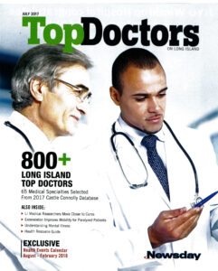 Top Doctors on Long Island magazine cover July 2017